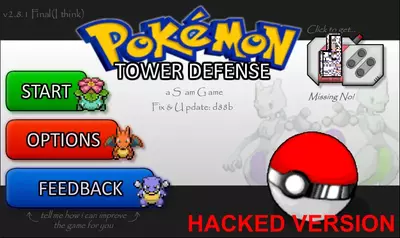 Pokemon Tower Defense 1 - PTD 1 Hacked Version