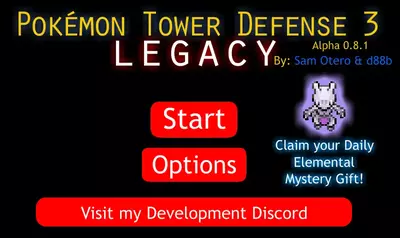 Pokemon Tower Defense 3 Legacy - PTD 3